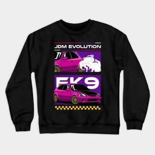 Civic Type R EK9 JDM Car Crewneck Sweatshirt